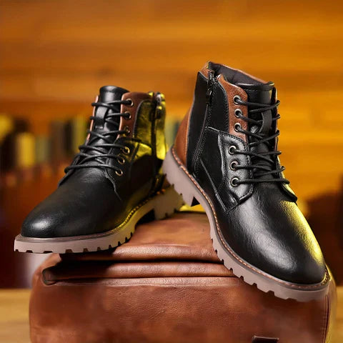 Premium leather boots