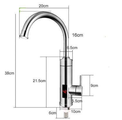 Electric faucet, kitchen tap