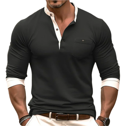 FlexFit – Stylish Long-Sleeve Shirt for Men