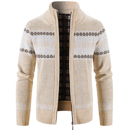 Kjell | Warm Scandinavian zipper sweater for men
