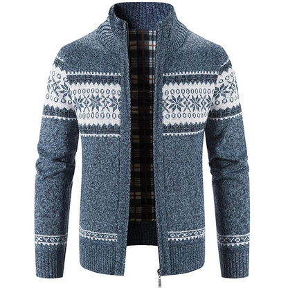 Kjell | Warm Scandinavian zipper sweater for men