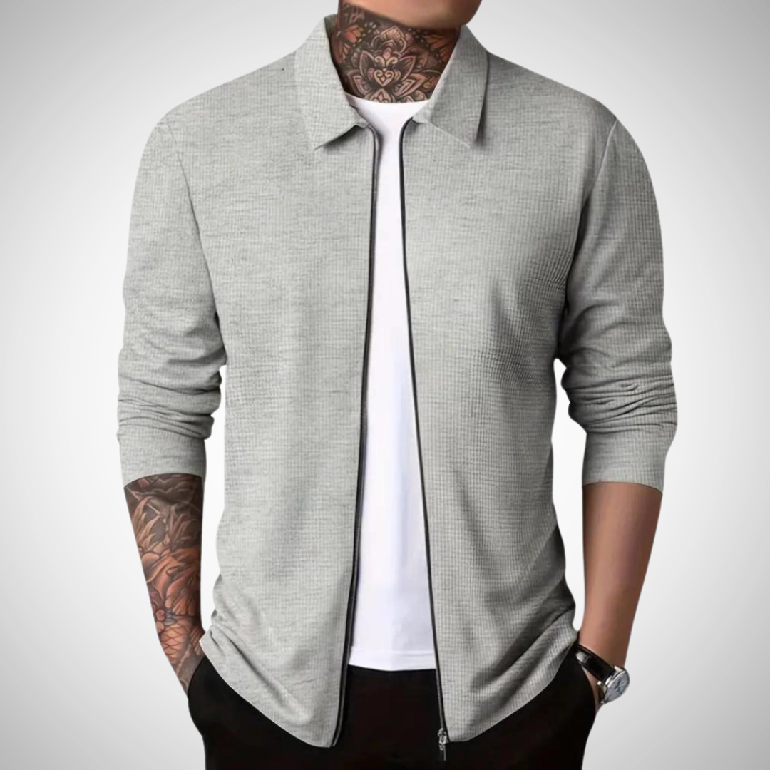 Cardigan homme coupe slim au style moderne