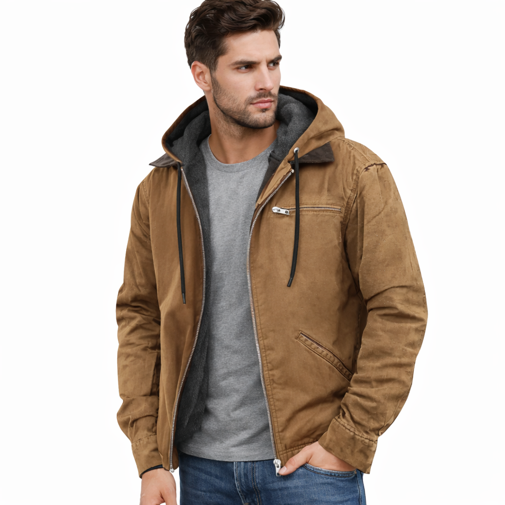 Veste d'automne pour hommes style élégant