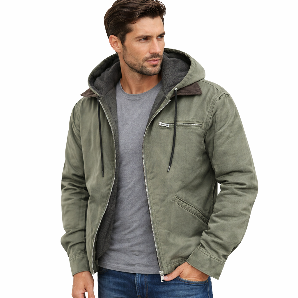 Veste d'automne pour hommes style élégant