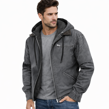 Veste d'automne pour hommes style élégant