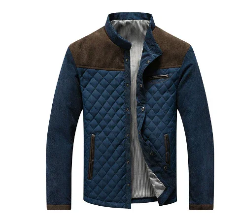 Veste à manches longues pour hommes tissu de haute qualité élégant confortable