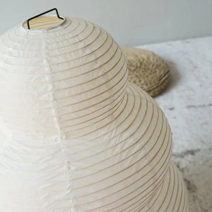 Hikari Washi Floor Lamp - Japanese Rice Paper Floor Lamp with Spherical Design and Soft, Warm Light