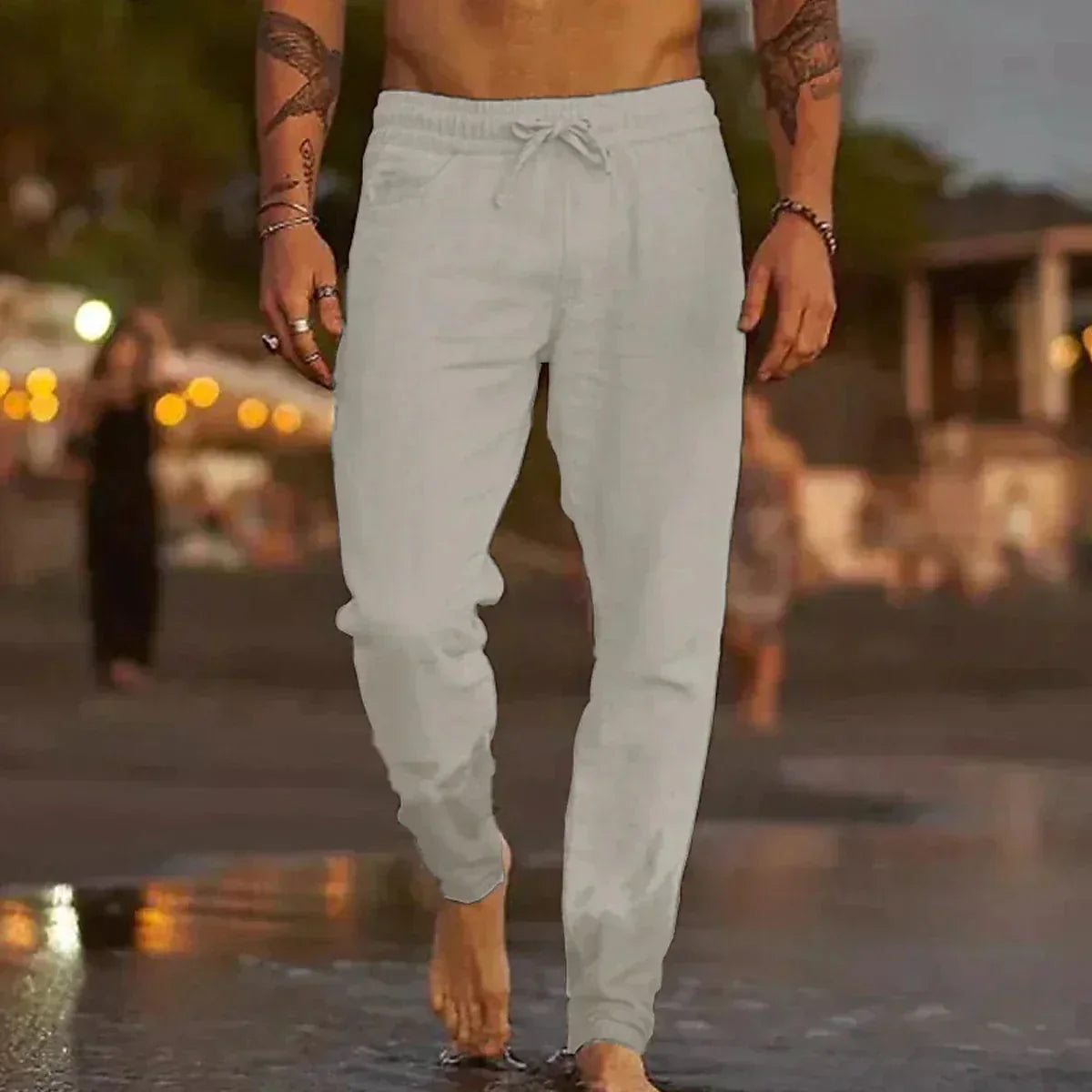 LUCIAN | casual linen pants