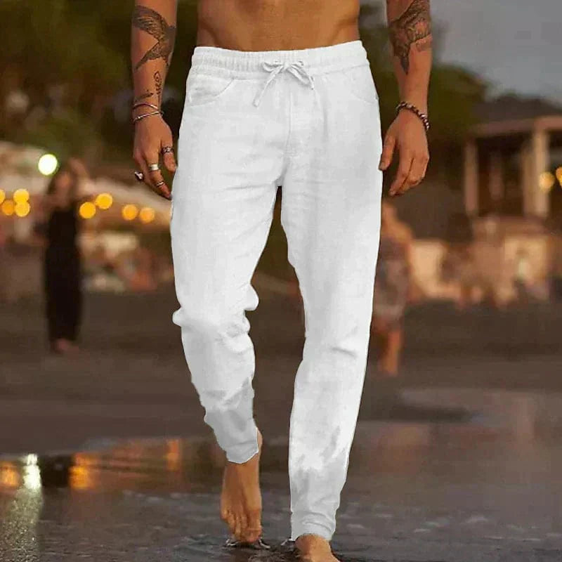 LUCIAN | casual linen pants