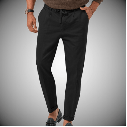 Pantalons en lin de qualité pour hommes