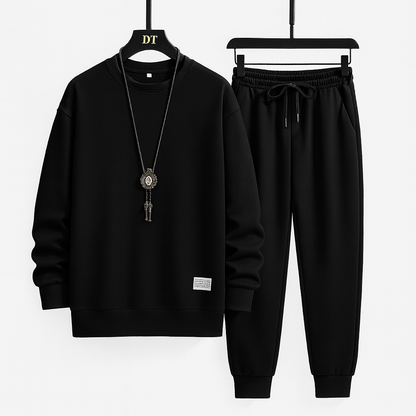 Matching tracksuit black