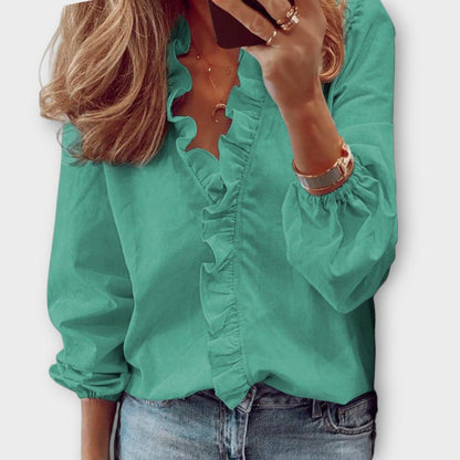 Elegant summer blouse