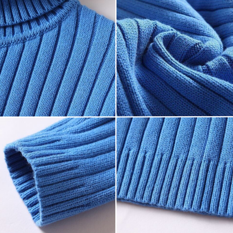 Men's Merino Wool Turtleneck Sweater
