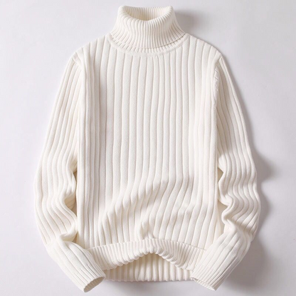 Men's Merino Wool Turtleneck Sweater