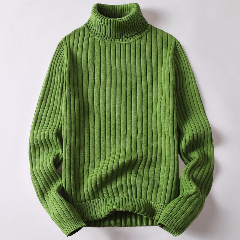 Men's Merino Wool Turtleneck Sweater