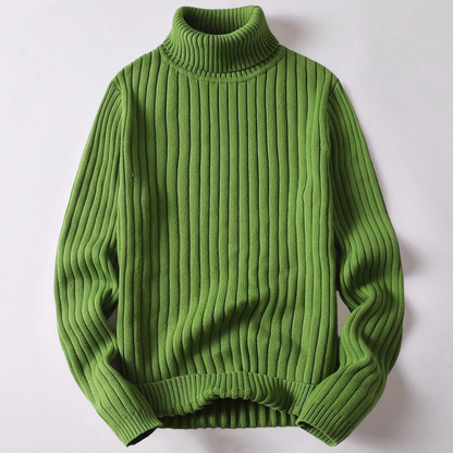Men's Merino Wool Turtleneck Sweater