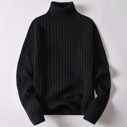 Men's Merino Wool Turtleneck Sweater