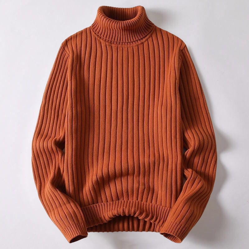 Men's Merino Wool Turtleneck Sweater