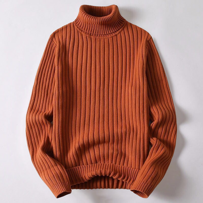 Men's Merino Wool Turtleneck Sweater