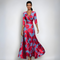 Robe élégante pour femme à motif floral