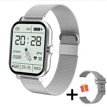 Fitness Smartwatch, Bluetooth Calls and Health Monitoring
