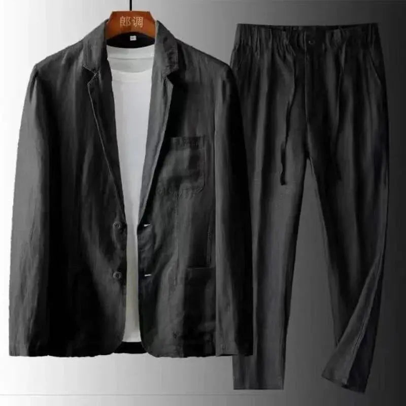Costume en lin | Tissu en lin luxueux pour hommes