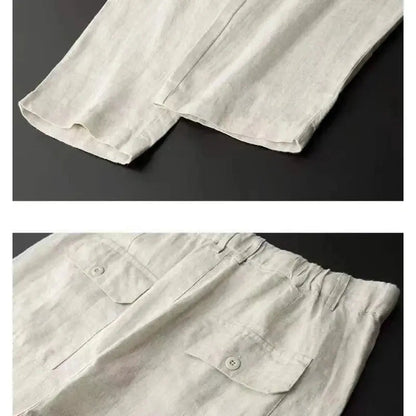Costume en lin | Tissu en lin luxueux pour hommes