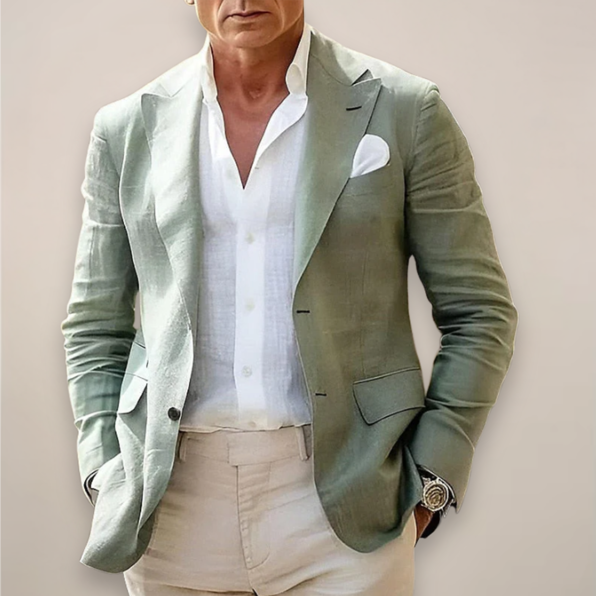Blazer décontracté pour hommes style moderne sur mesure