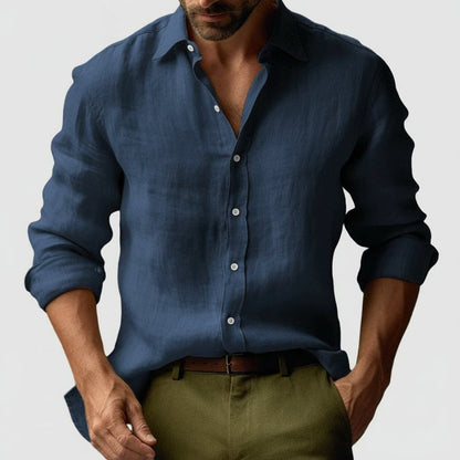 Men's Vintage Button-Down Shirt
