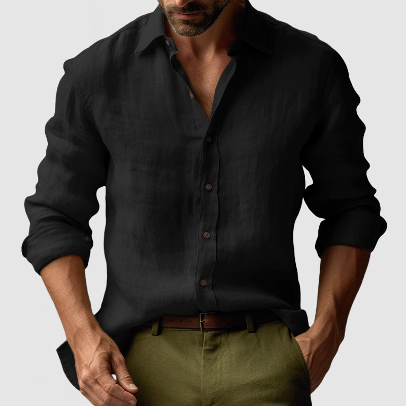 Men's Vintage Button-Down Shirt