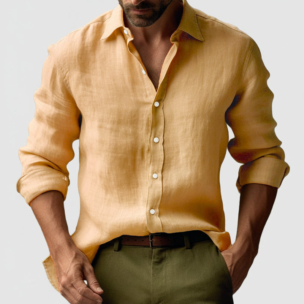 Men's Vintage Button-Down Shirt