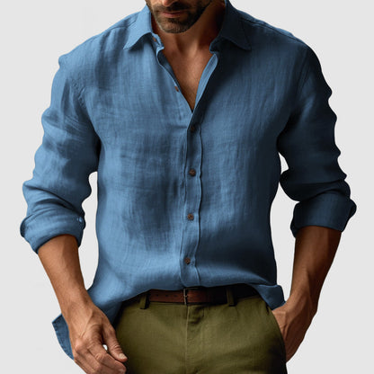 Men's Vintage Button-Down Shirt
