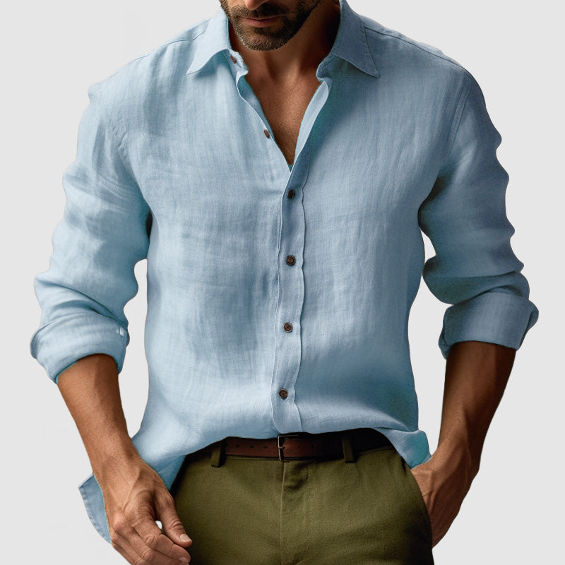 Men's Vintage Button-Down Shirt