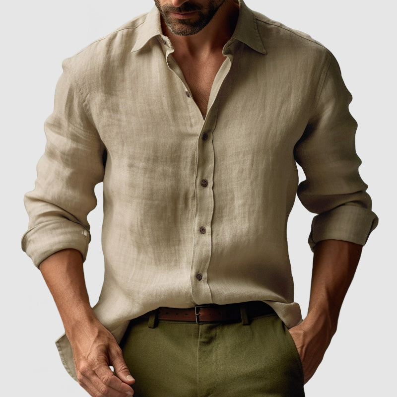 Men's Vintage Button-Down Shirt