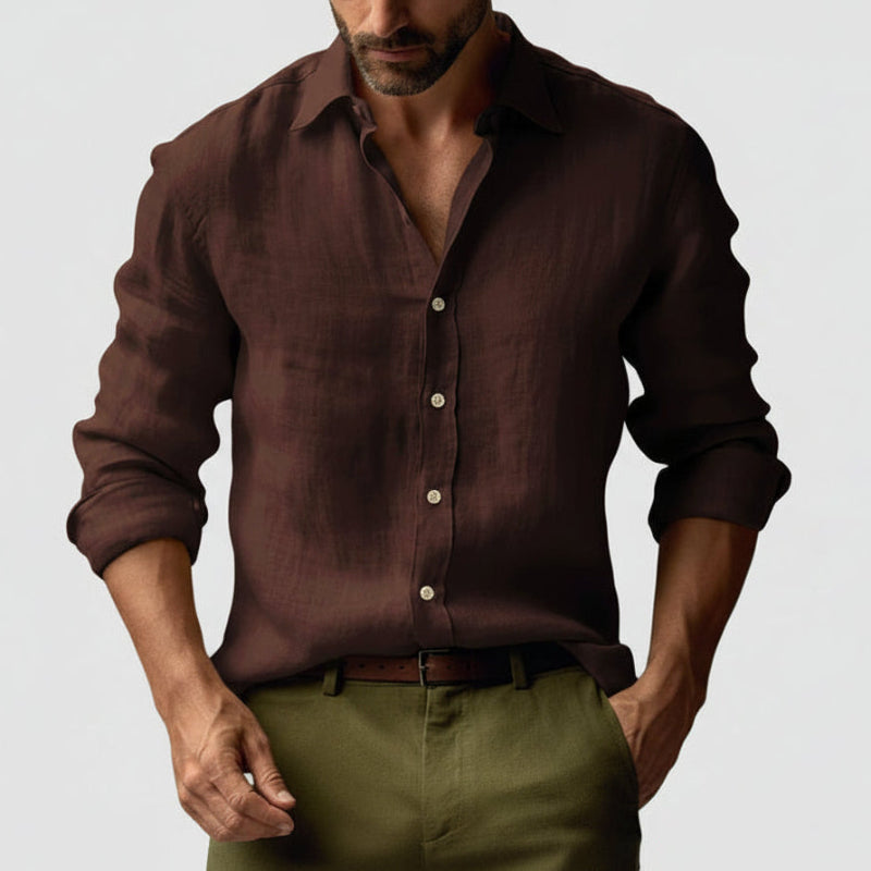 Men's Vintage Button-Down Shirt
