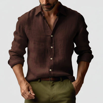 Men's Vintage Button-Down Shirt