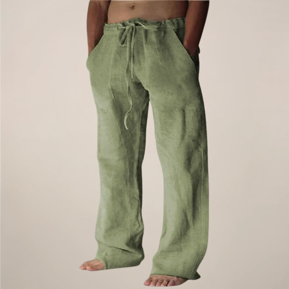 Men's Wide Loose-Fitting Casual Pants