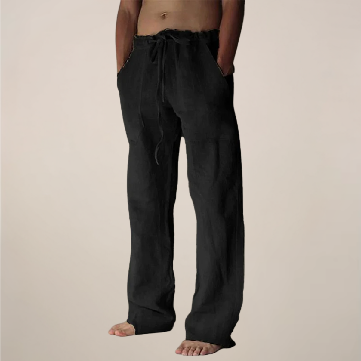 Men's Wide Loose-Fitting Casual Pants