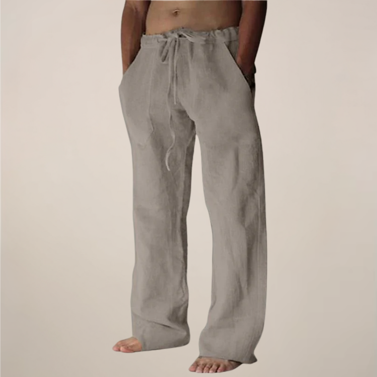 Men's Wide Loose-Fitting Casual Pants