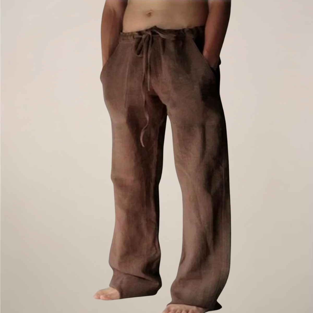 Men's Wide Loose-Fitting Casual Pants