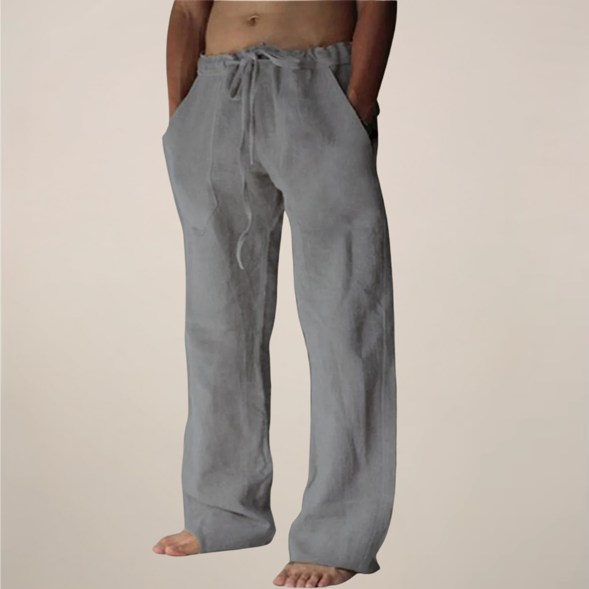 Men's Wide Loose-Fitting Casual Pants