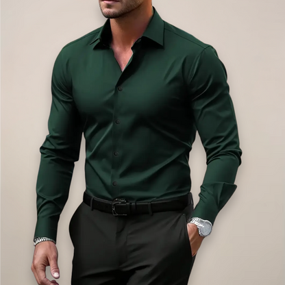 Men's Long-Sleeve Shirt in Smart Style