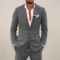 Ensemble costume homme deux pièces à simple boutonnage