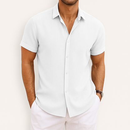 Boris – Chemise homme à manches courtes avec confort estival