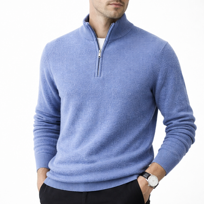 Morris | Cashmere Zip-Up Sweater for Men