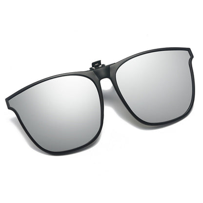 Nouveaux lunettes de soleil pliantes à clip polarisées