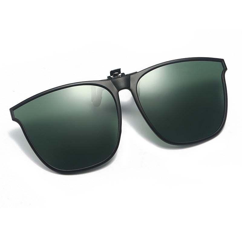 Nouveaux lunettes de soleil pliantes à clip polarisées