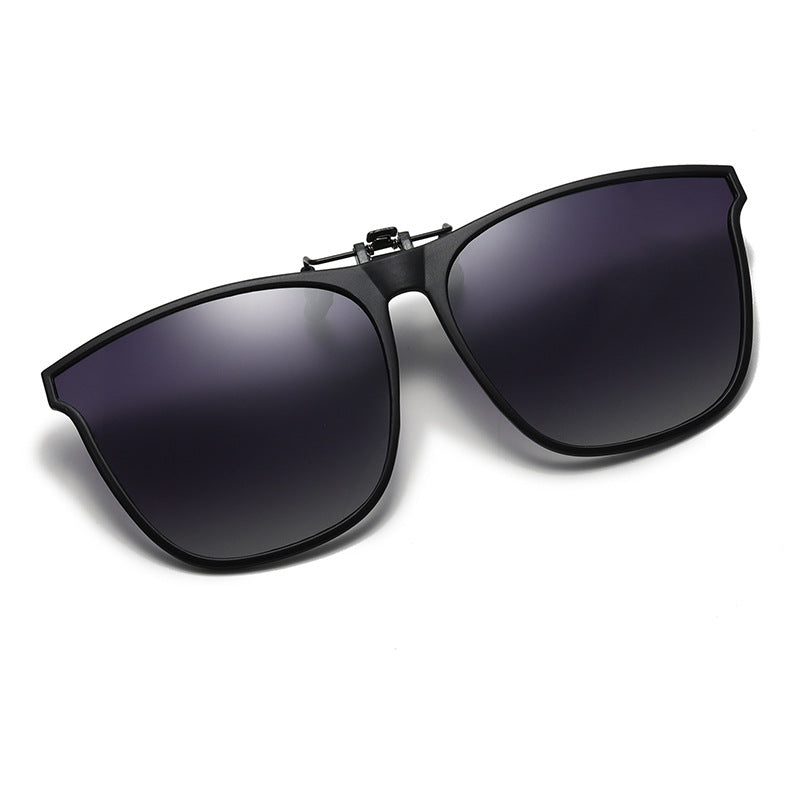 Nouveaux lunettes de soleil pliantes à clip polarisées