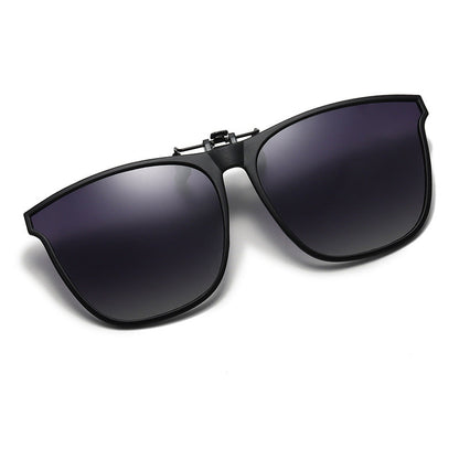 Nouveaux lunettes de soleil pliantes à clip polarisées
