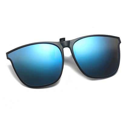 Nouveaux lunettes de soleil pliantes à clip polarisées